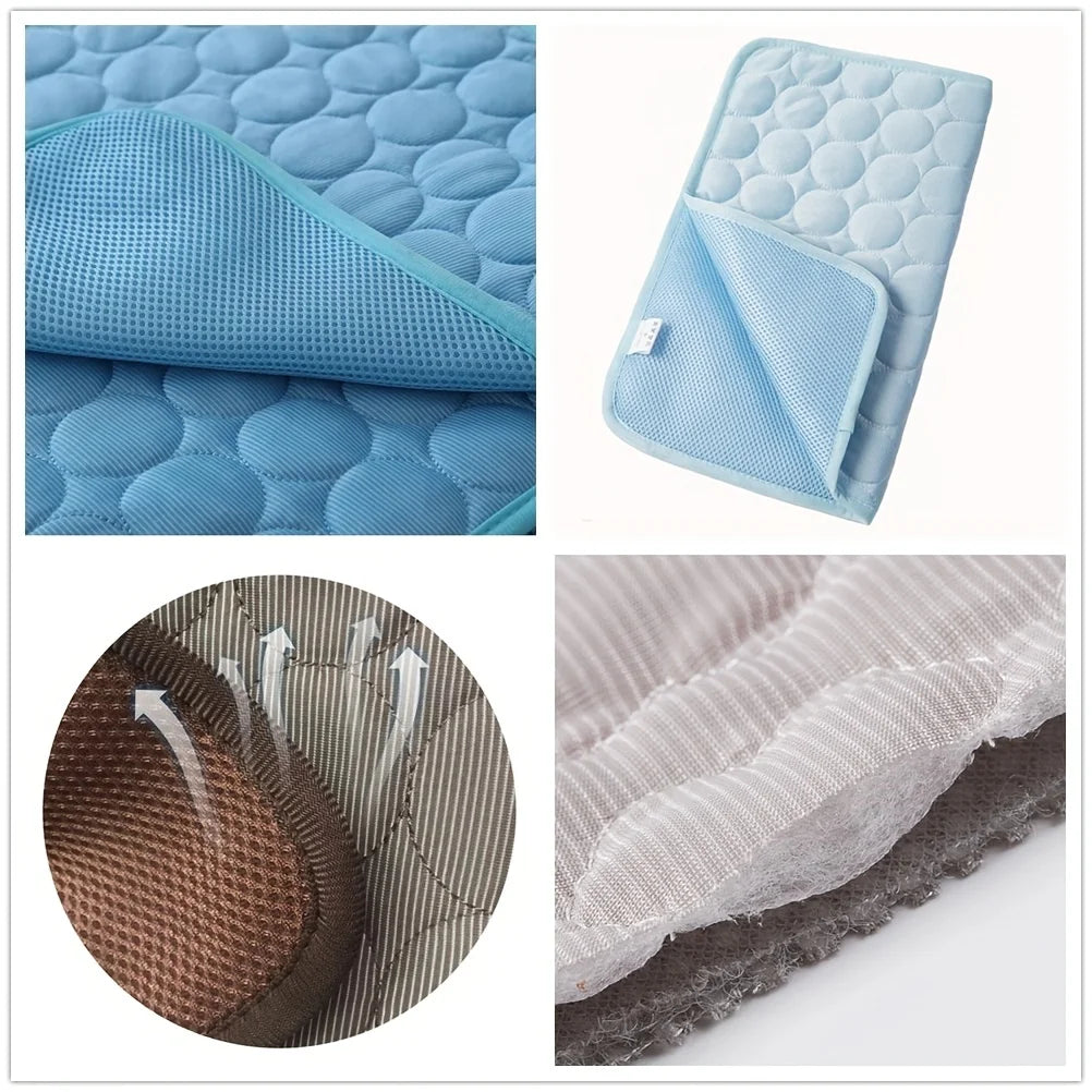 Tapis rafraîchissant pour chien et chat - Matelas fraîcheur été