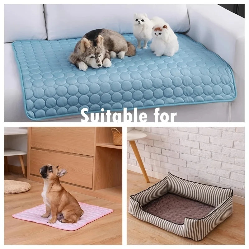 Tapis rafraîchissant pour chien et chat - Matelas fraîcheur été