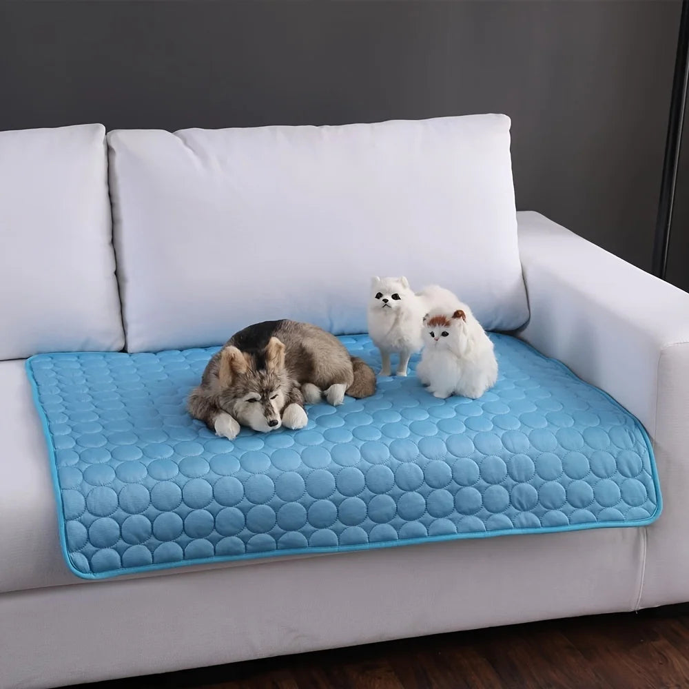 Tapis rafraîchissant pour chien et chat - Matelas fraîcheur été