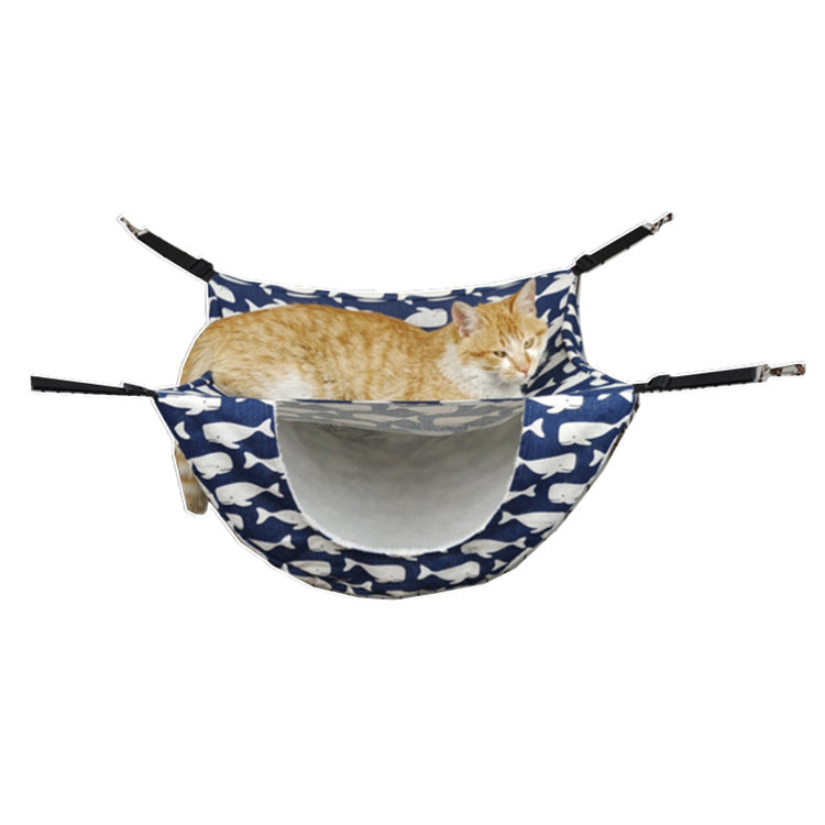 Hamac suspendu pour chat - Panier fenêtre en tissu, 6 motifs