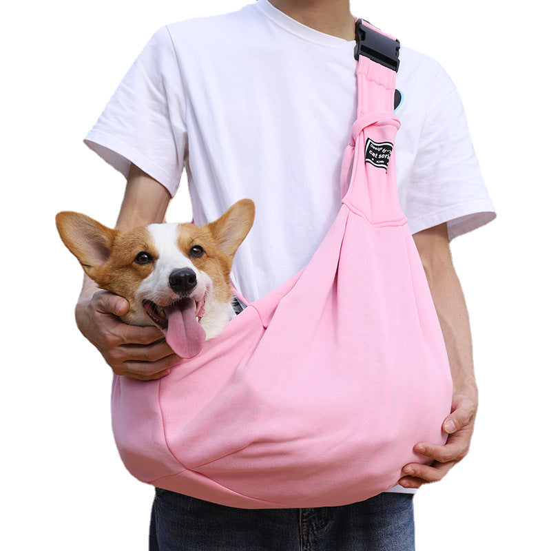Sac de transport pliable pour chat et petit chien - Bandoulière ajustable