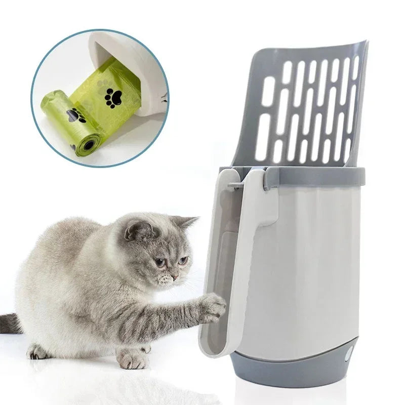 Pelle à litière pour chat avec sacs de rechange - MioumiouShop