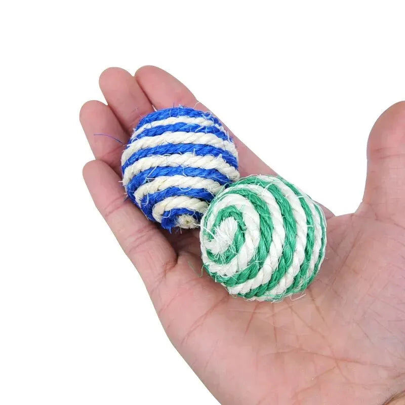 Lot de balles interactives pour chat et chien