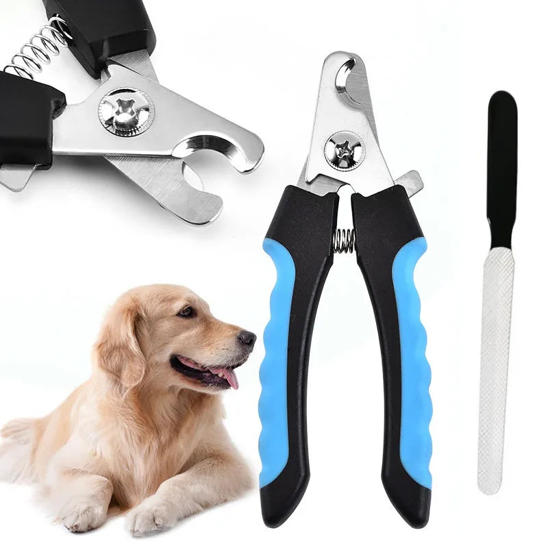 Coupe-griffes en inox pour chat et chien