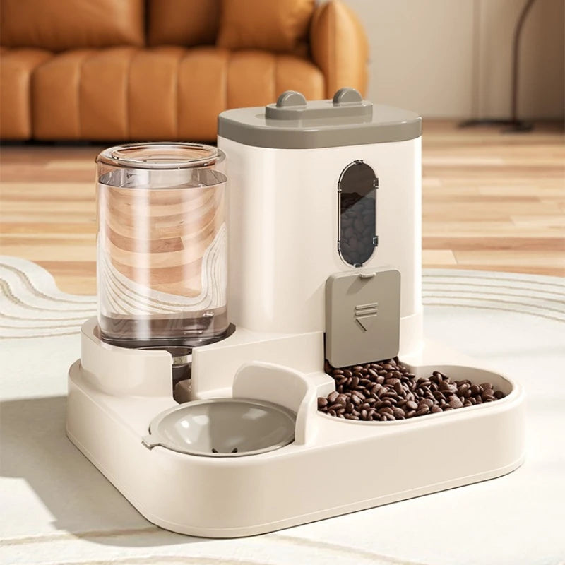 Gamelle et fontaine automatique anti-renversement pour chat et chien - MioumiouShop