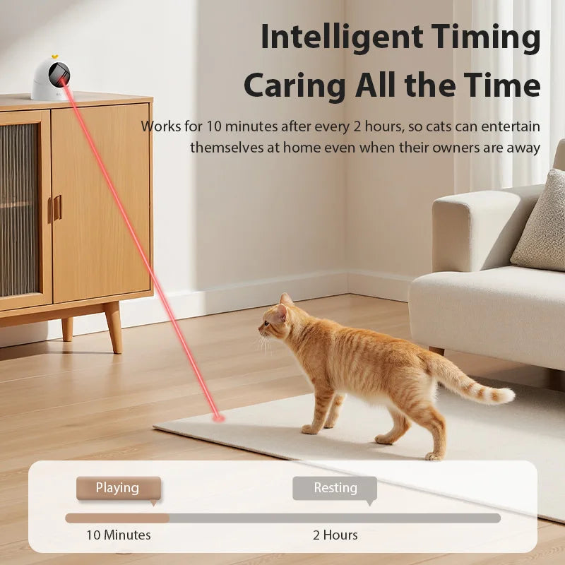 Jouet Laser Automatique interactif pour Chat