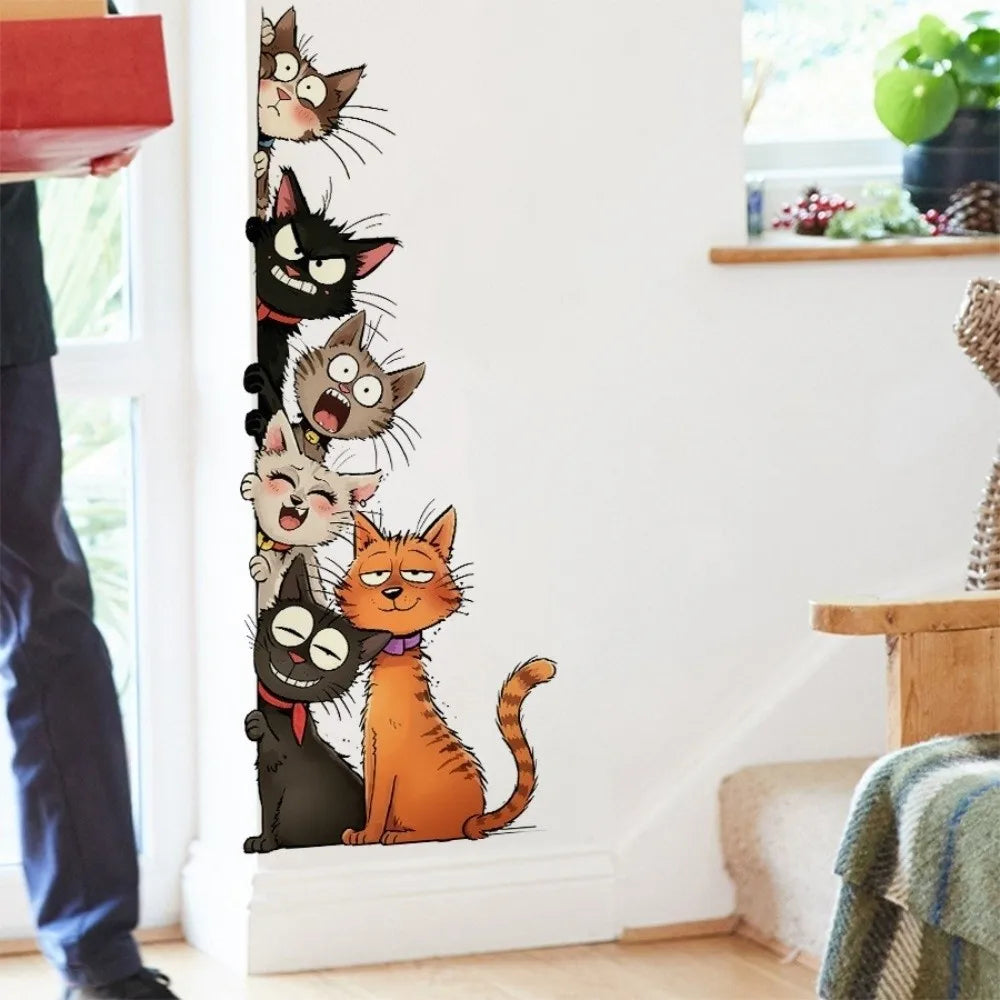 Stickers muraux chat - Autocollant décoratif pour la maison