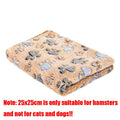 Couverture polaire pour chat et chien - Douce et imprimé pattes