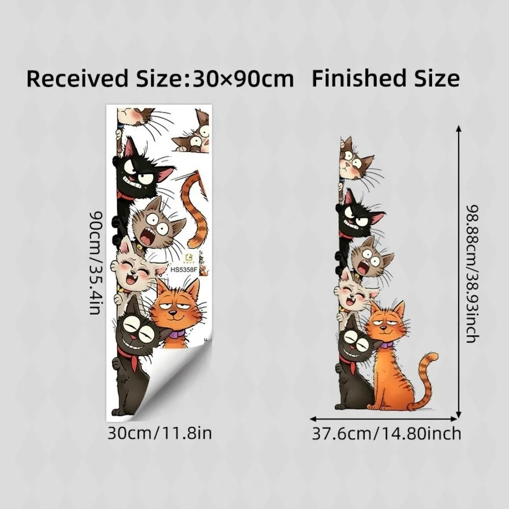 Stickers muraux chat - Autocollant décoratif pour la maison