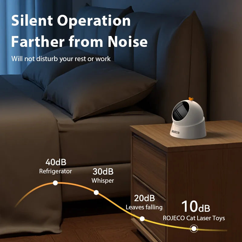 Jouet Laser Automatique interactif pour Chat