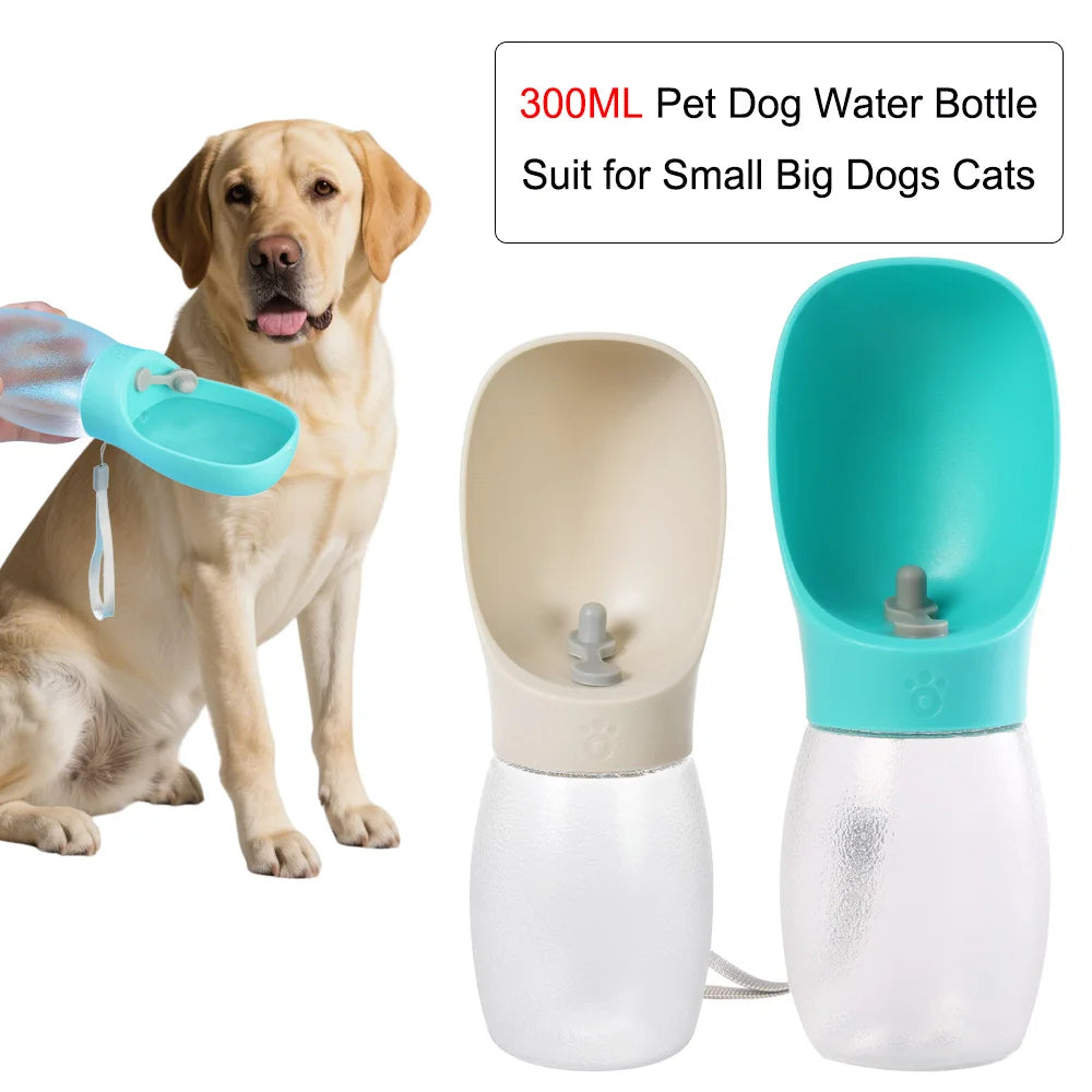 Gourde portable 300ml pour chien et chat - MioumiouShop