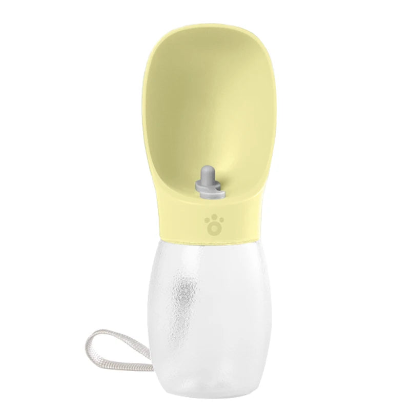 Gourde portable 300ml pour chien et chat - Distributeur d'eau nomade