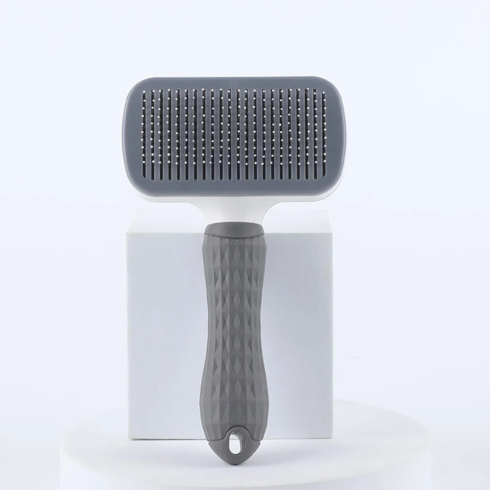 Brosse de toilettage douce pour chien et chat - Anti-noeuds et démêlante